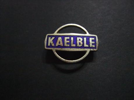 Kaelble fabrikant van fabrikant van bouwmachines Duitsland ( tractoren ,walsen , bulldozers)
